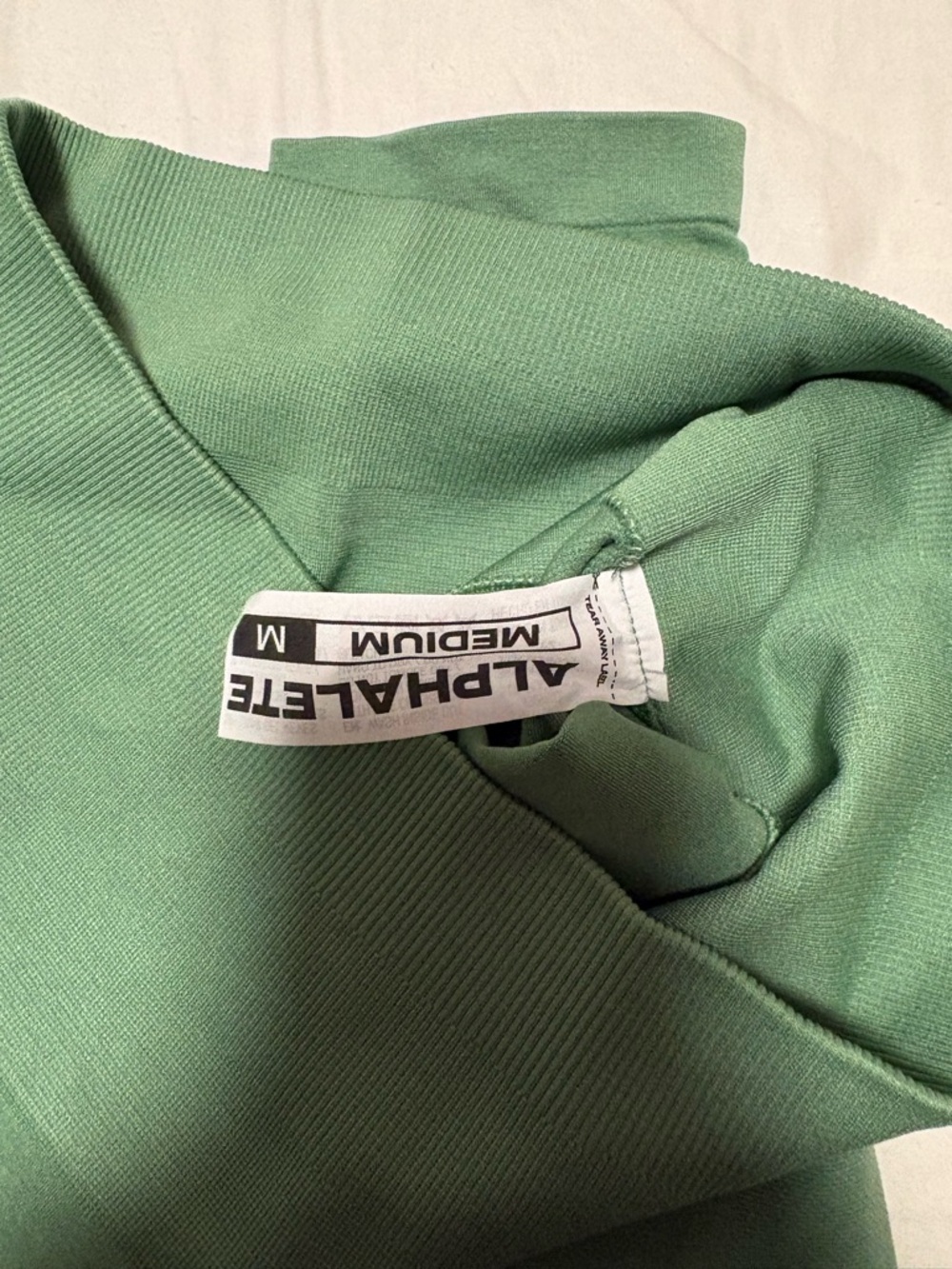 Alphalete amplify seamless high-waist leggings in forest green - Picture 2 of 4